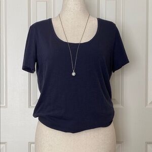 Theory Scoop Neck Tee
